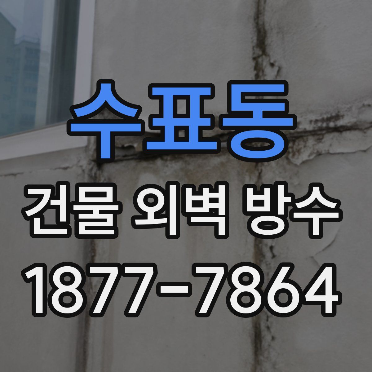 수표동 건물 외벽 방수