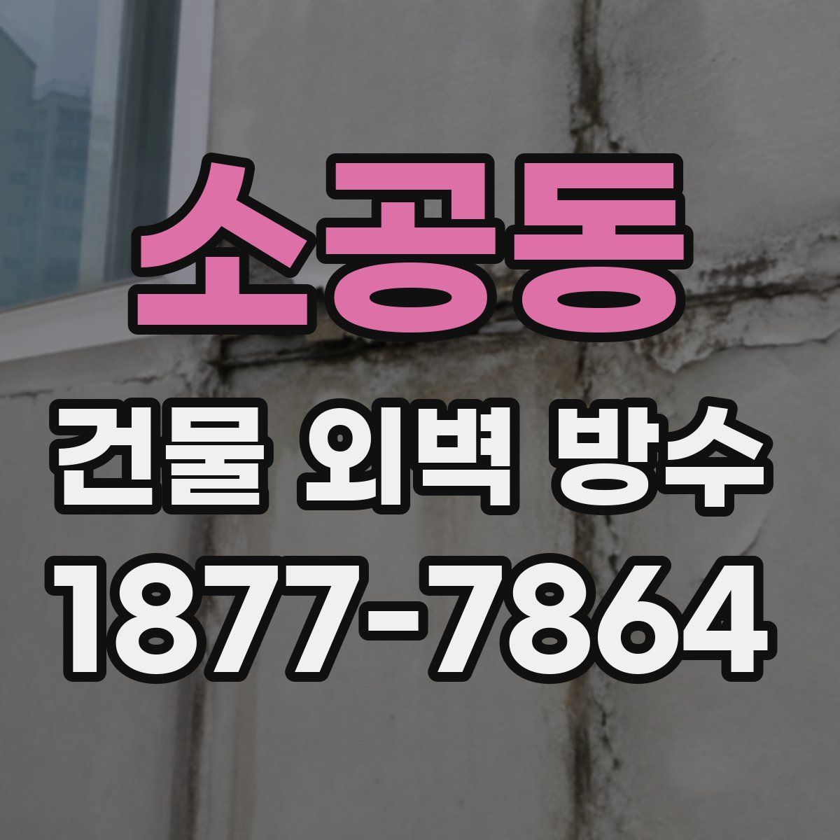 소공동 건물 외벽 방수