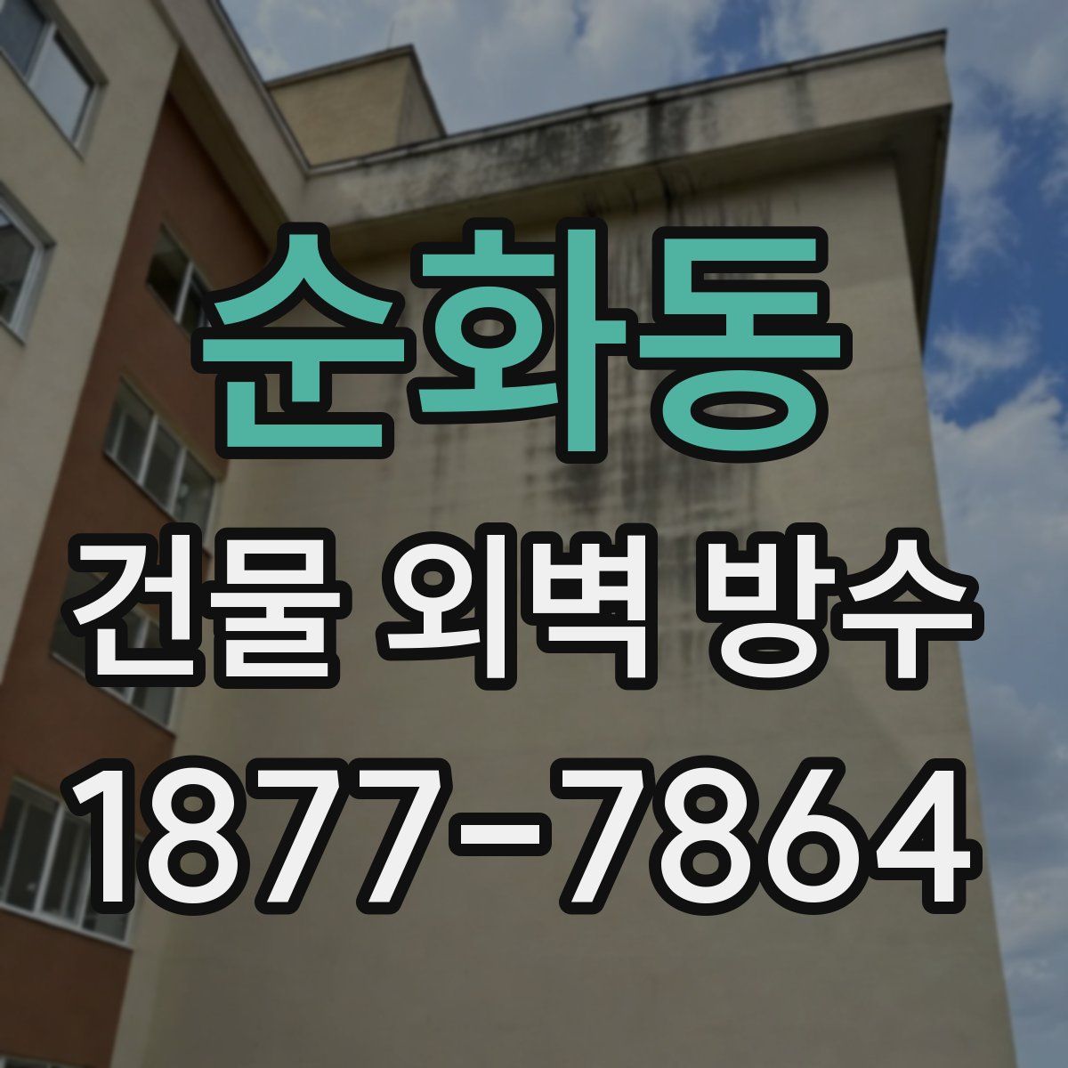 순화동 건물 외벽 방수