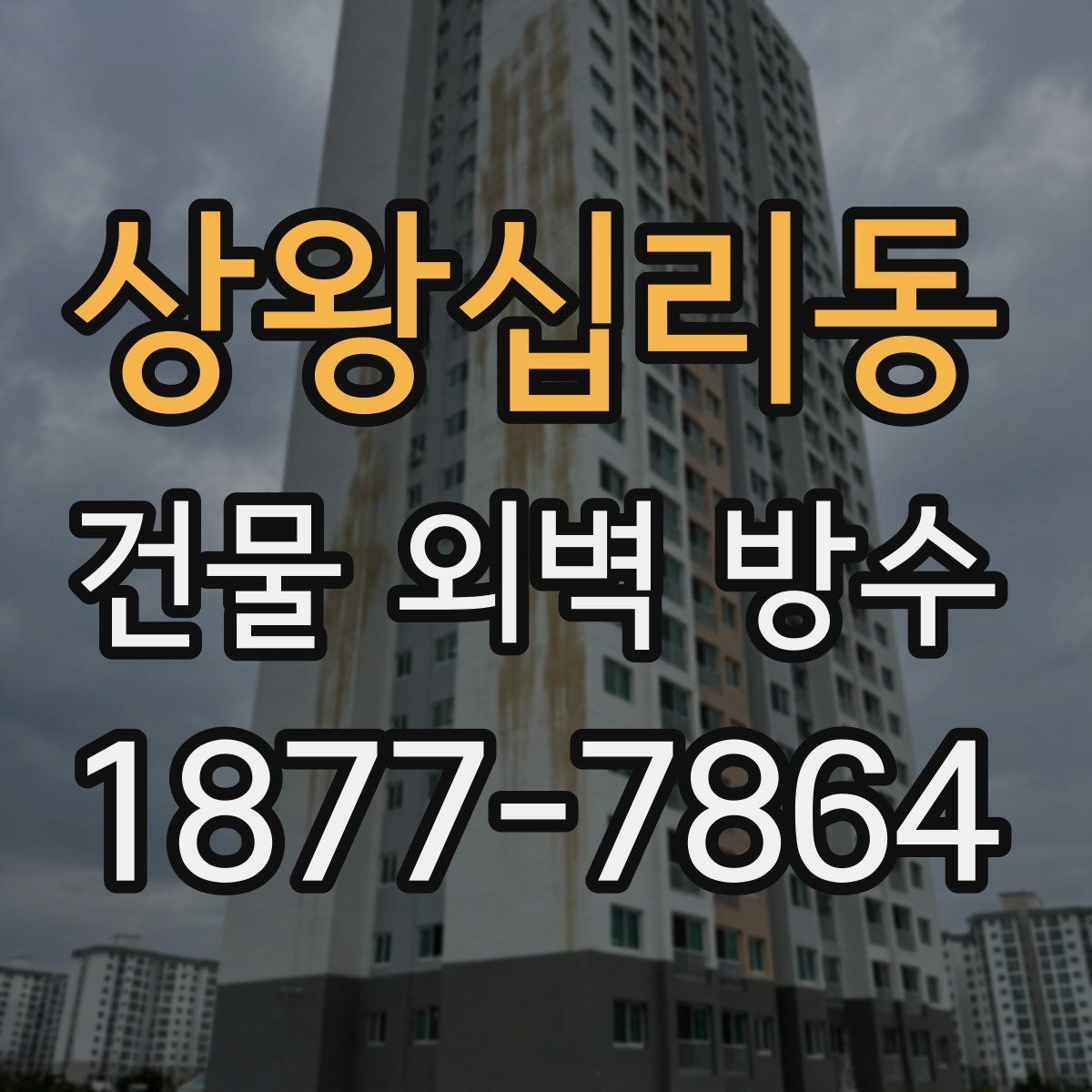 상왕십리동 건물 외벽 방수 시공 전에 알아야 할 기본 절차
