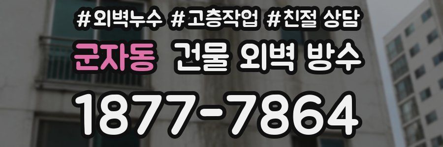 군자동 건물 외벽 방수