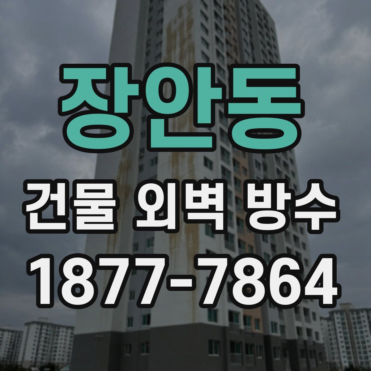 장안동 건물 외벽 방수