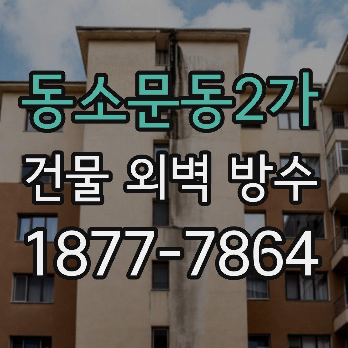 동소문동2가 건물 외벽 방수