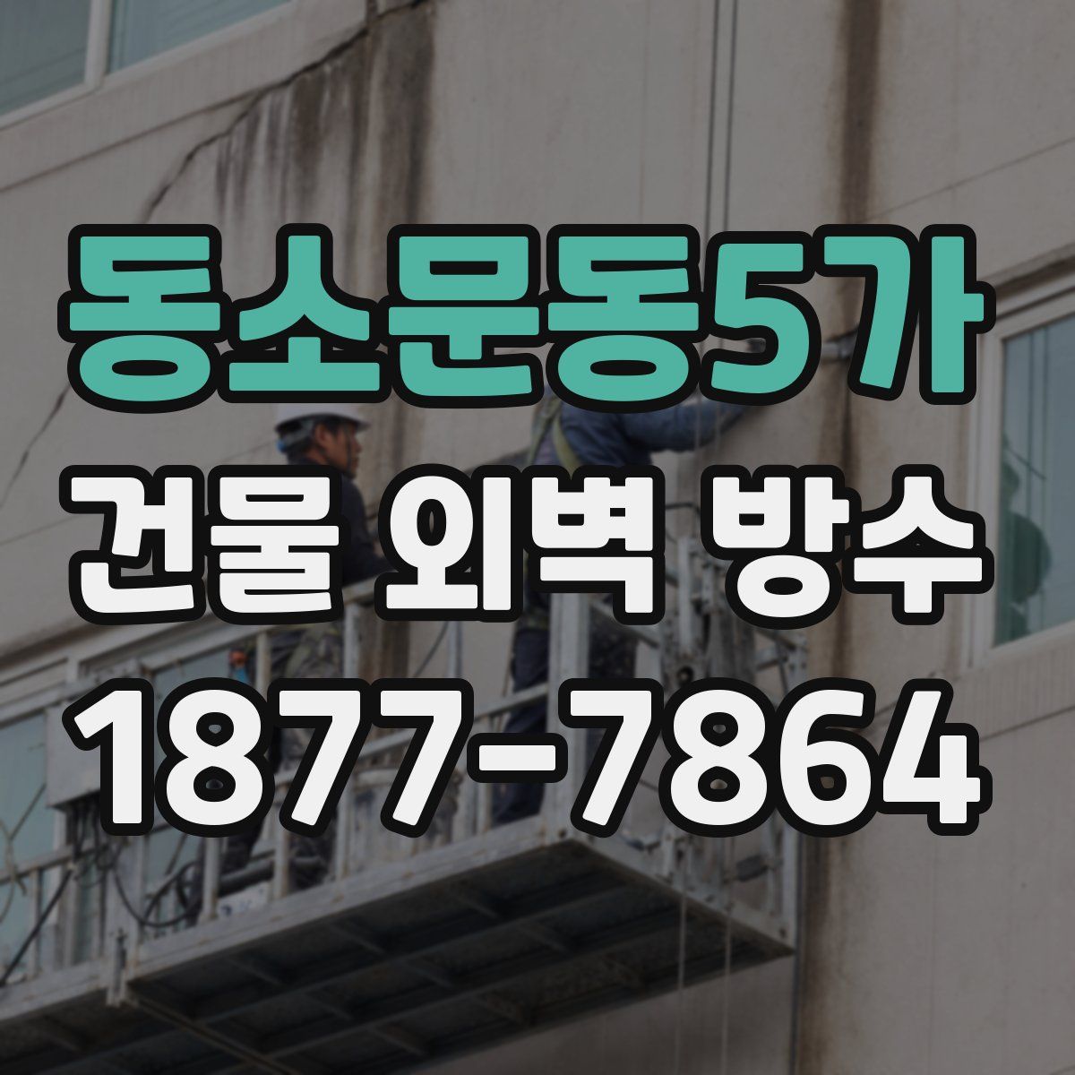 동소문동5가 건물 외벽 방수