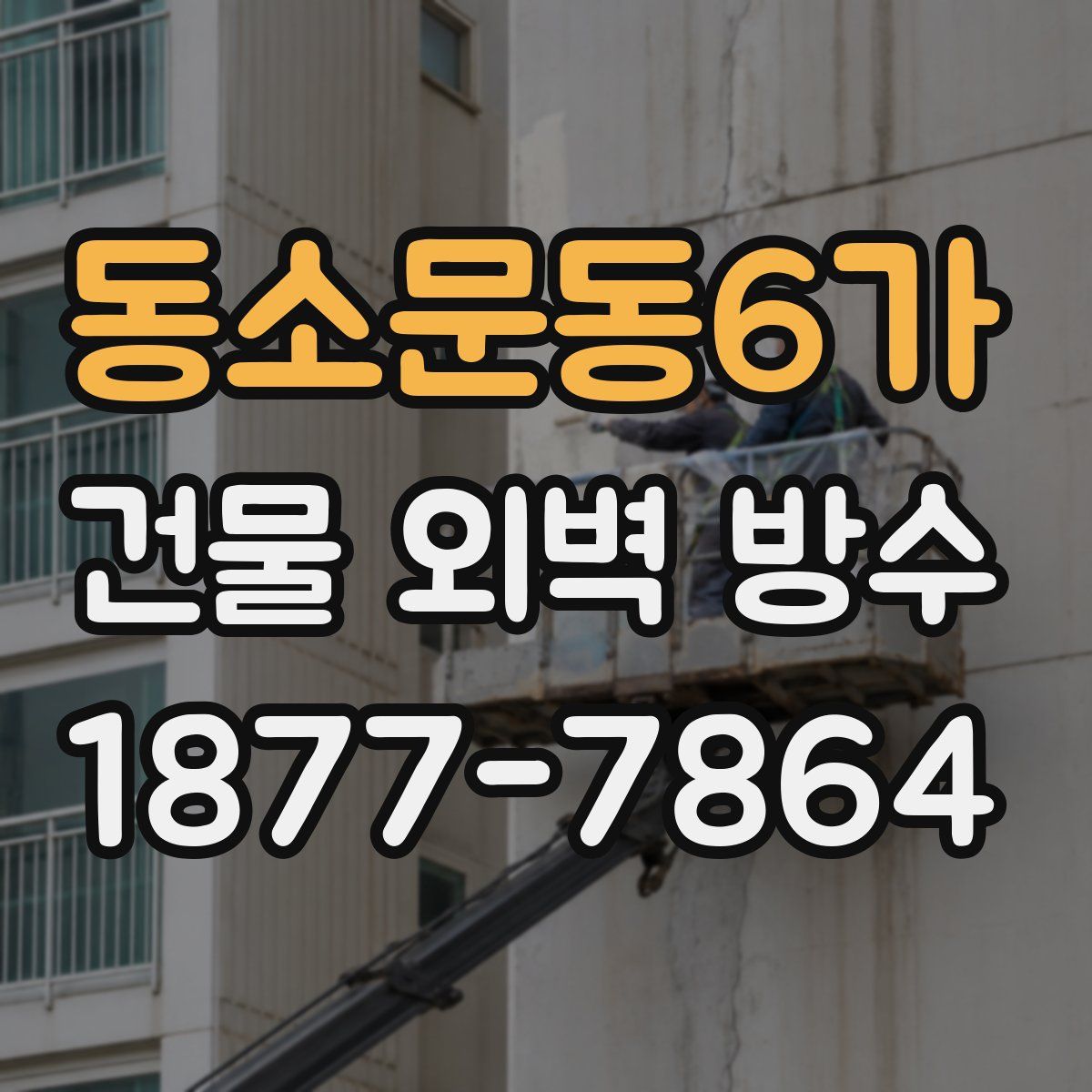 동소문동6가 건물 외벽 방수