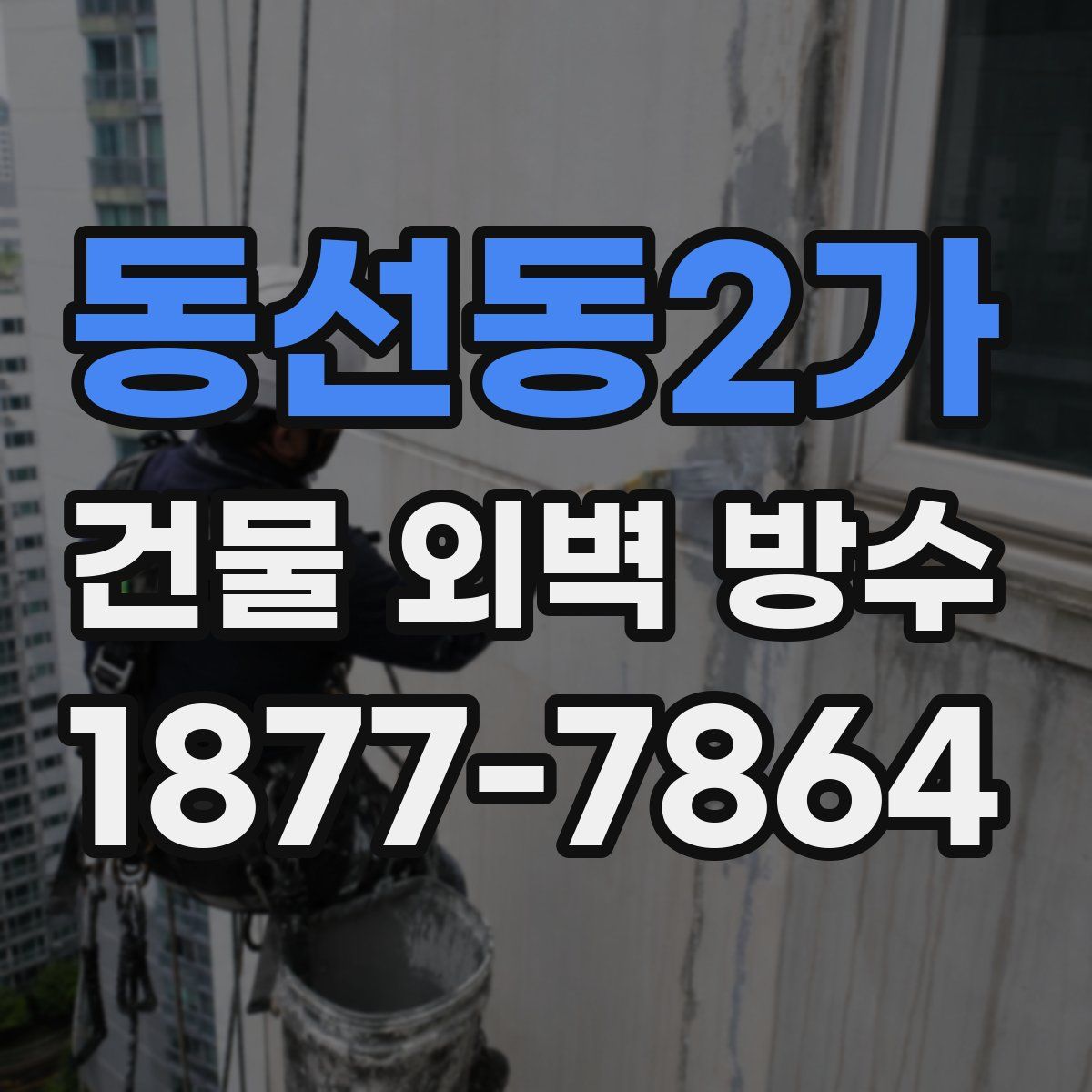 동선동2가 건물 외벽 방수