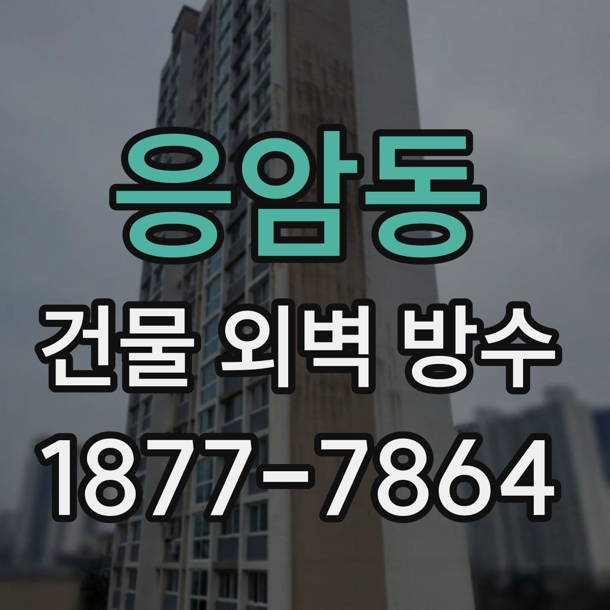 응암동 건물 외벽 방수 부분 보수 후 재발을 줄이는 방법
