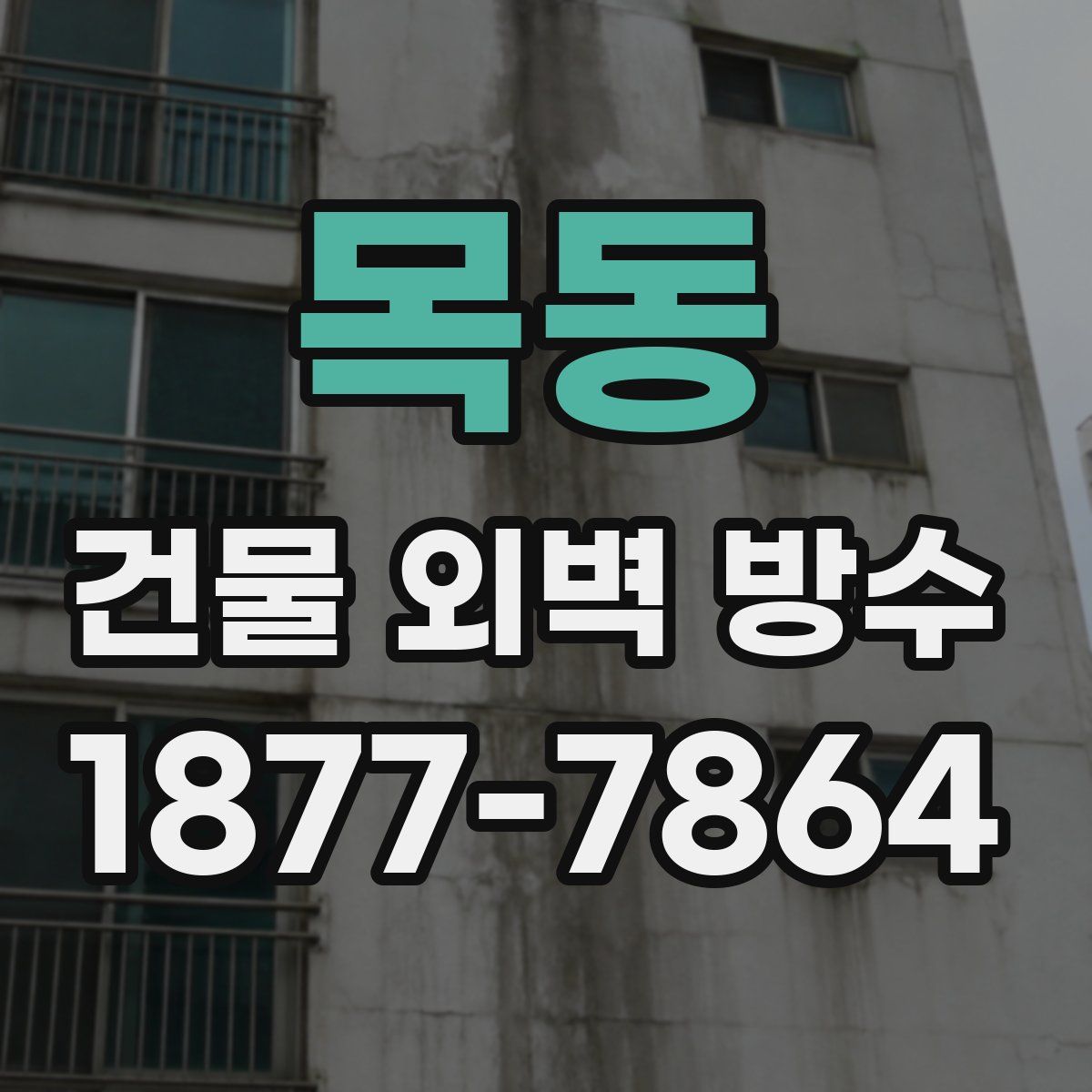목동 건물 외벽 방수