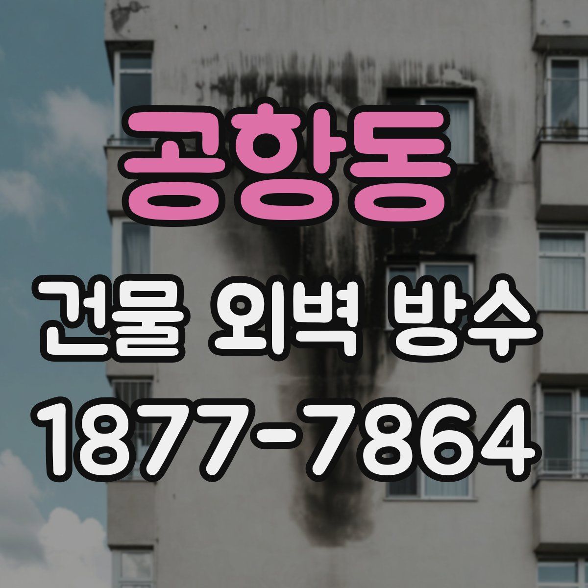 공항동 건물 외벽 방수