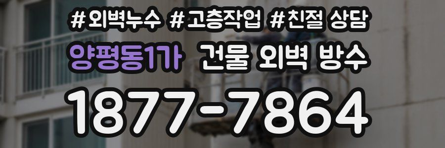 양평동1가 건물 외벽 방수