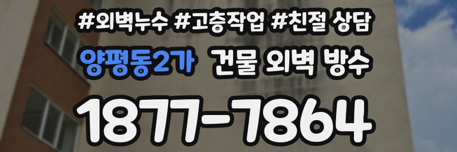 양평동2가 건물 외벽 방수