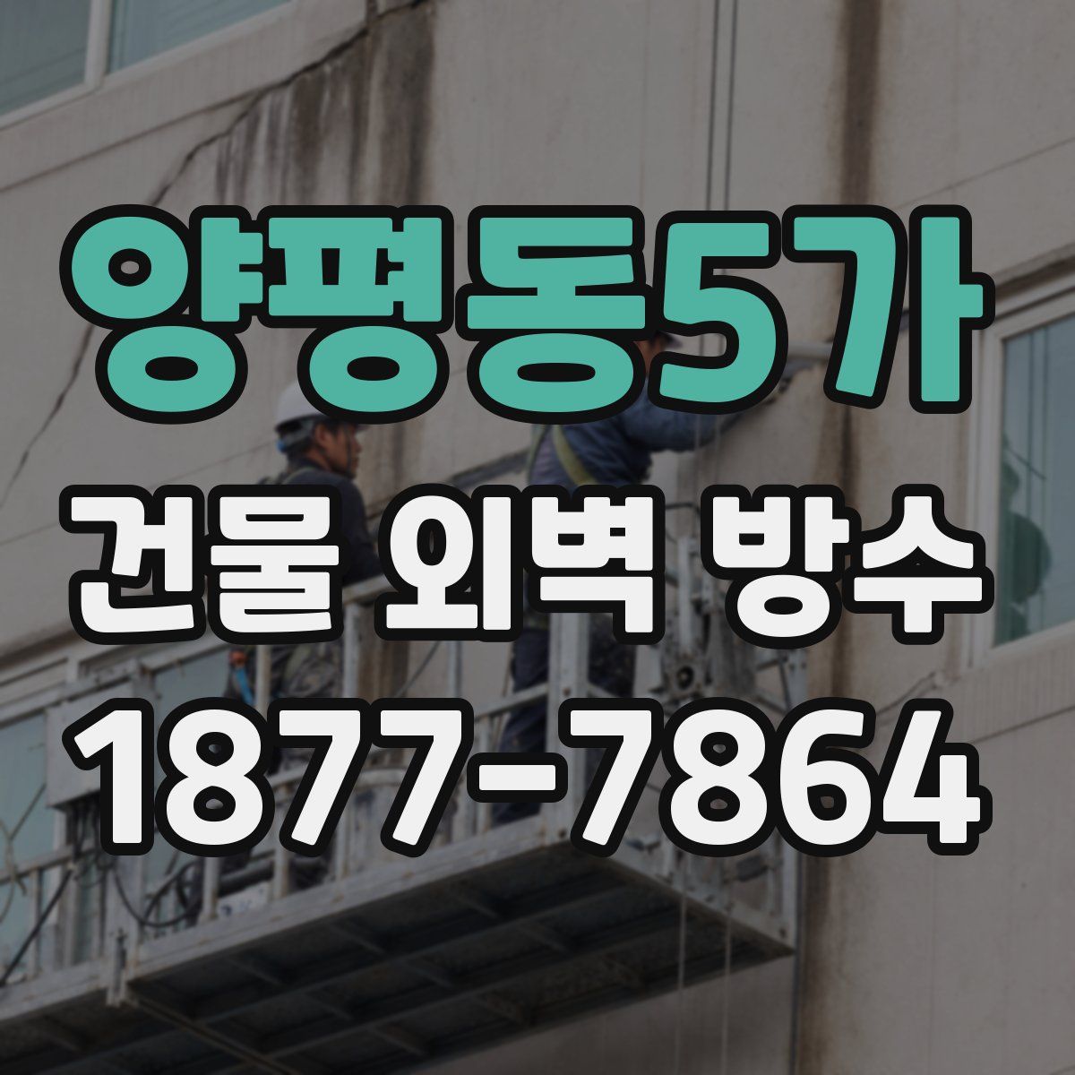 양평동5가 건물 외벽 방수
