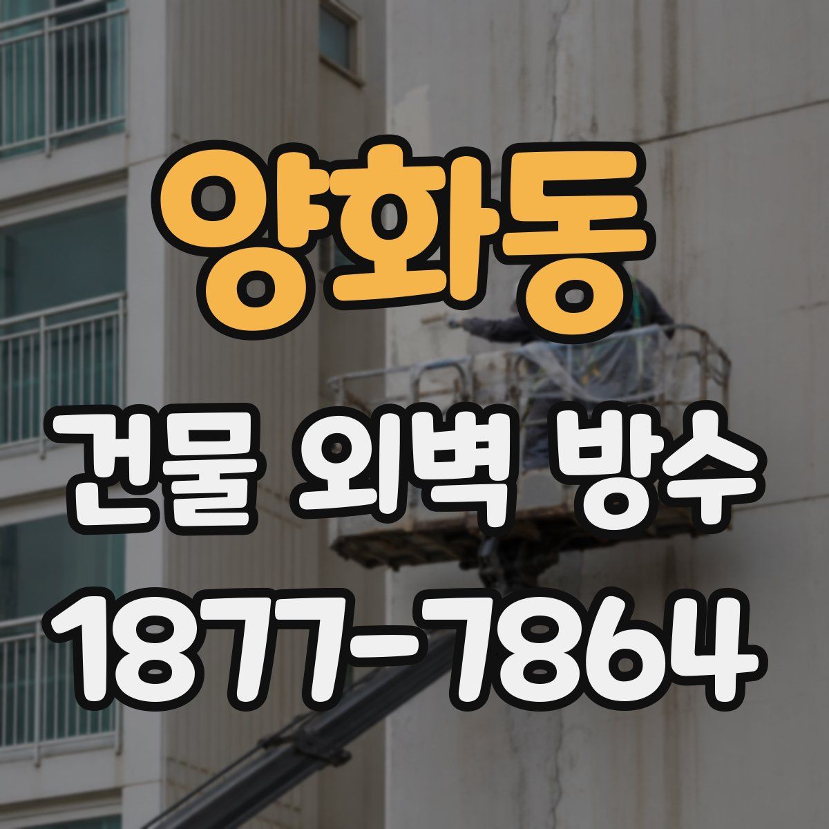 양화동 건물 외벽 방수