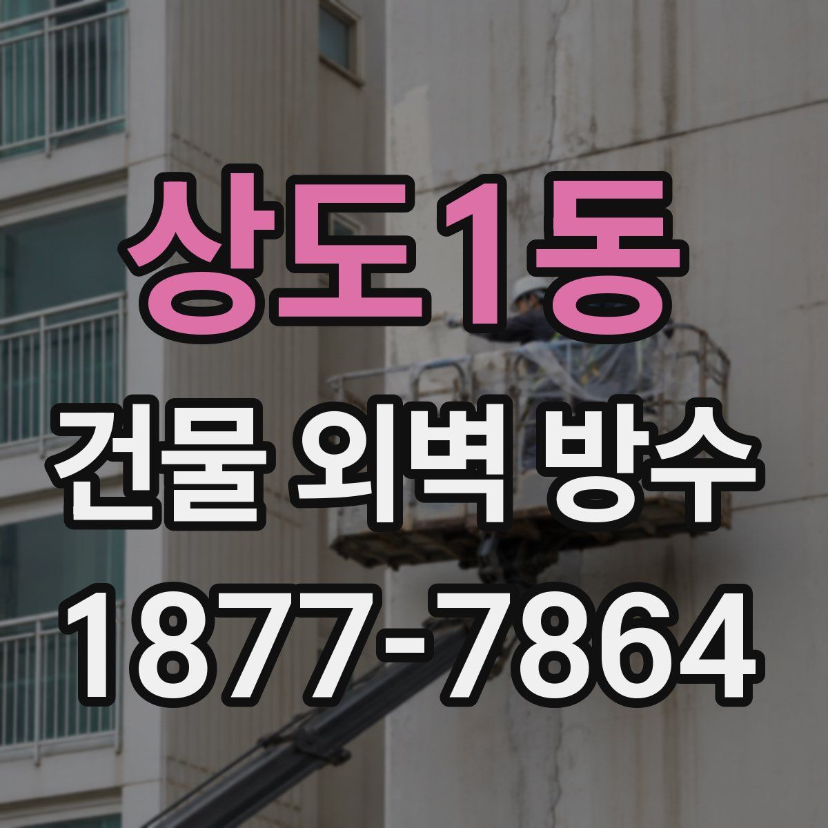 상도1동 건물 외벽 방수