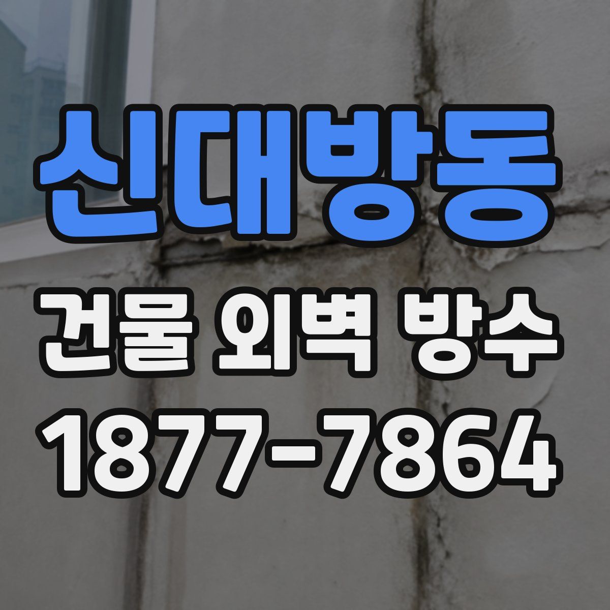 신대방동 건물 외벽 방수