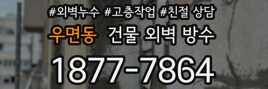 우면동 건물 외벽 방수