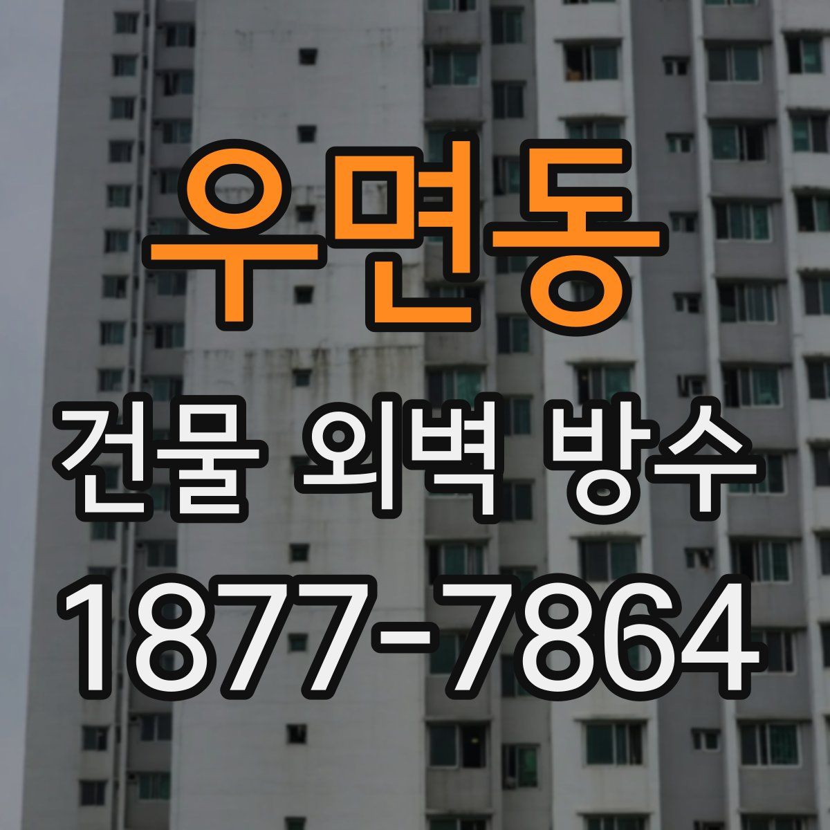 우면동 건물 외벽 방수