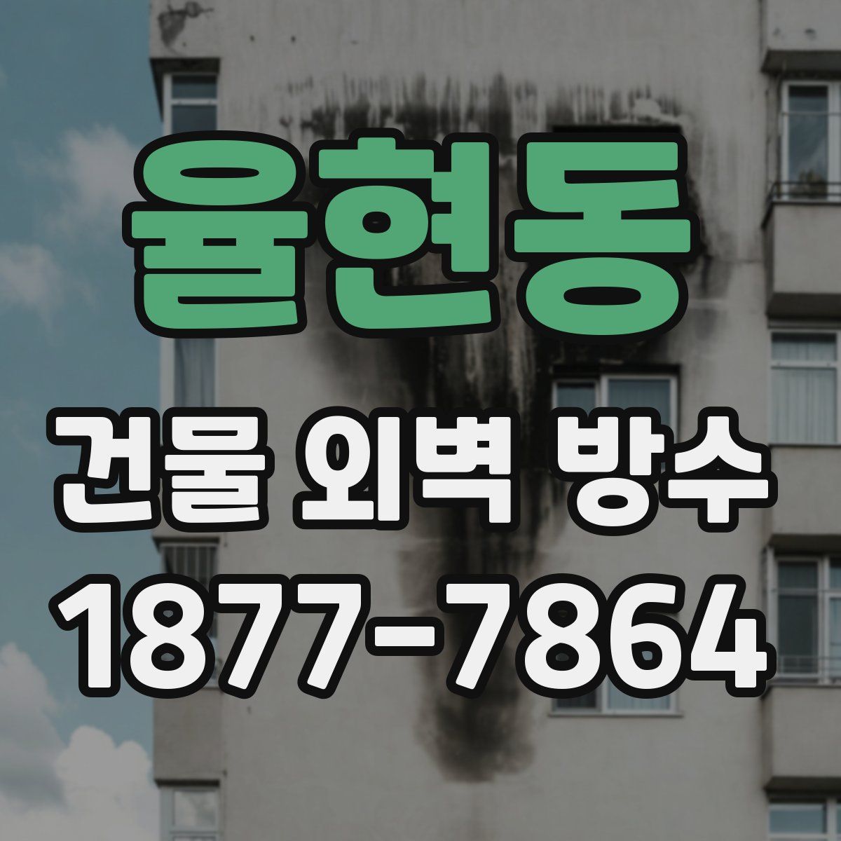 율현동 건물 외벽 방수