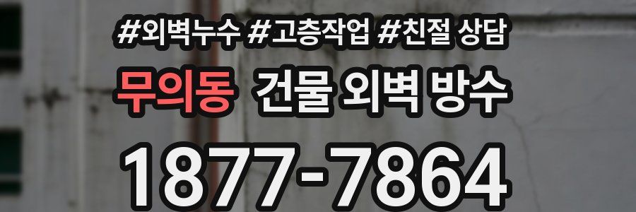 무의동 건물 외벽 방수