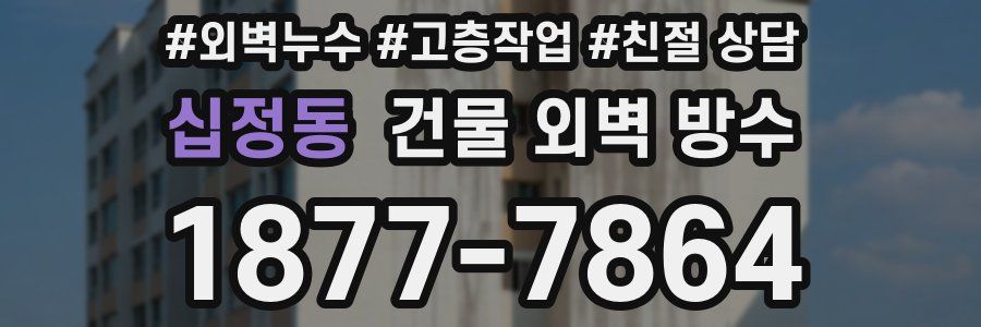 십정동 건물 외벽 방수