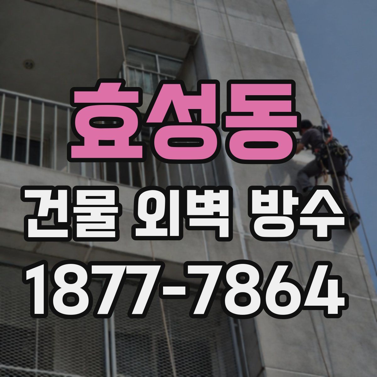 효성동 건물 외벽 방수
