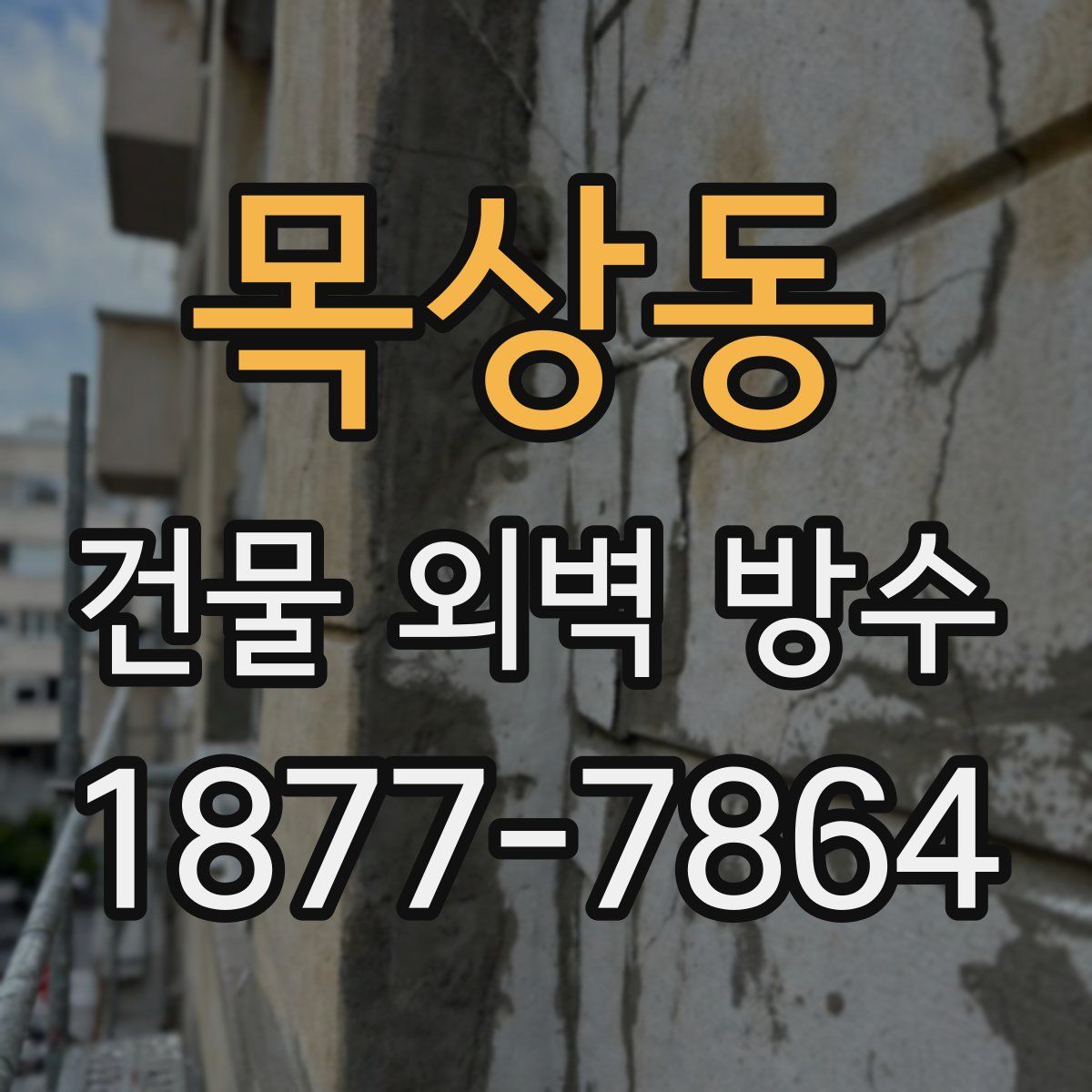 목상동 건물 외벽 방수