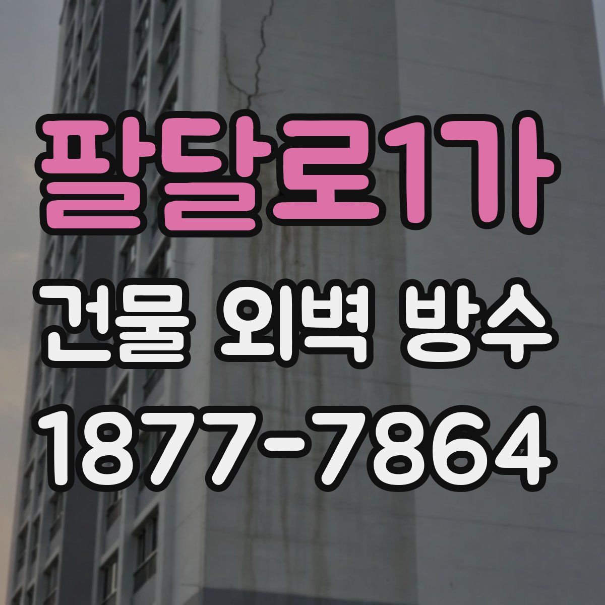 팔달로1가 건물 외벽 방수