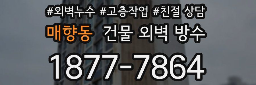 매향동 건물 외벽 방수