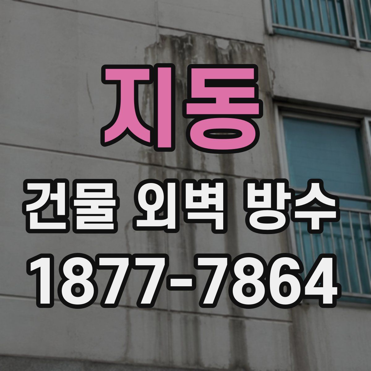 지동 건물 외벽 방수