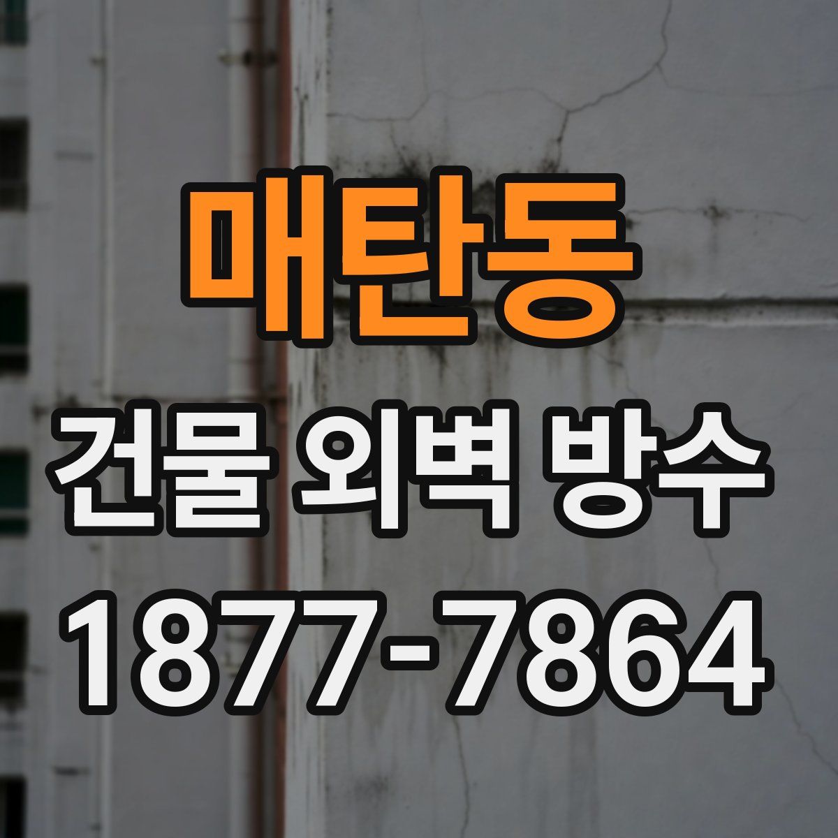 매탄동 건물 외벽 방수