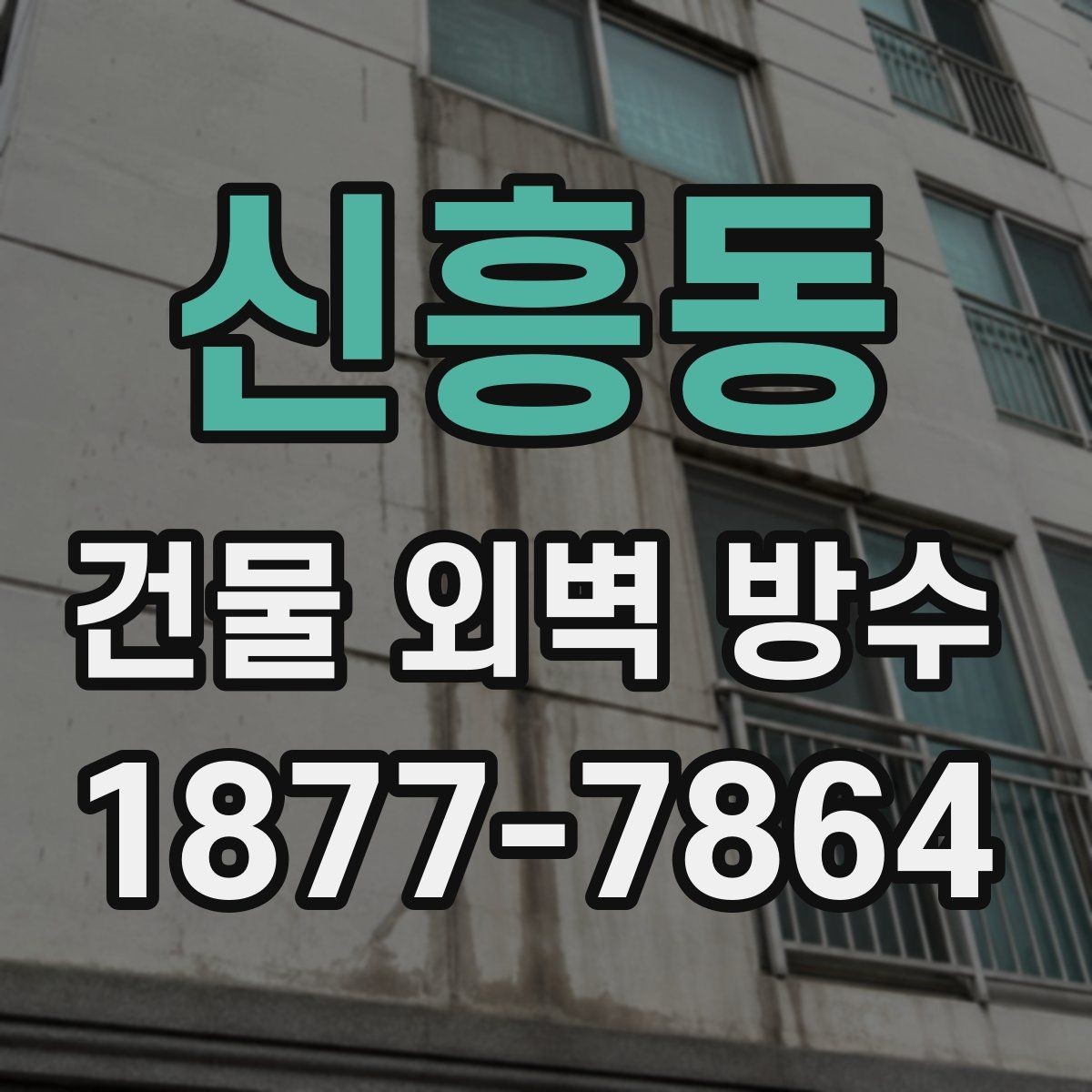 신흥동 건물 외벽 방수 하자 보수 사례로 보는 주의점
