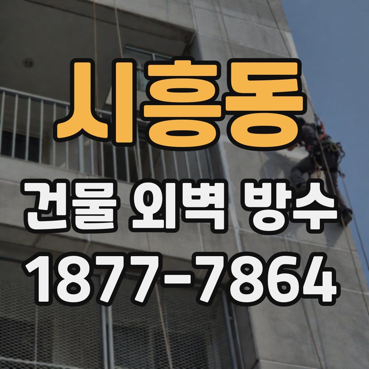 시흥동 건물 외벽 방수