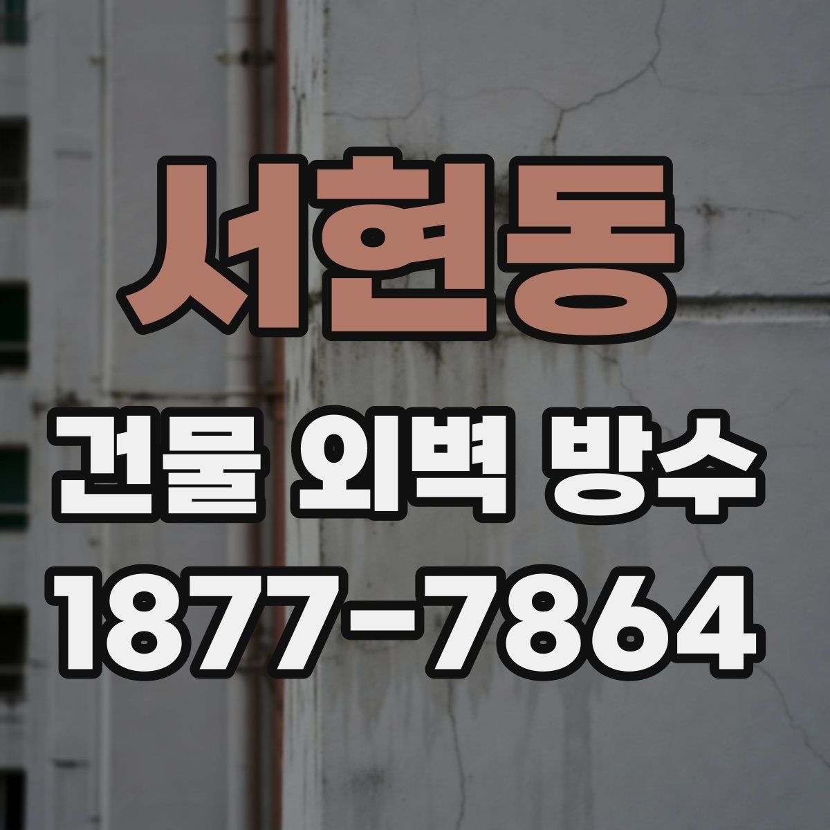 서현동 건물 외벽 방수