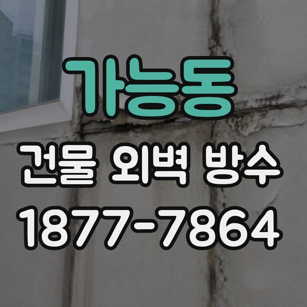 가능동 건물 외벽 방수