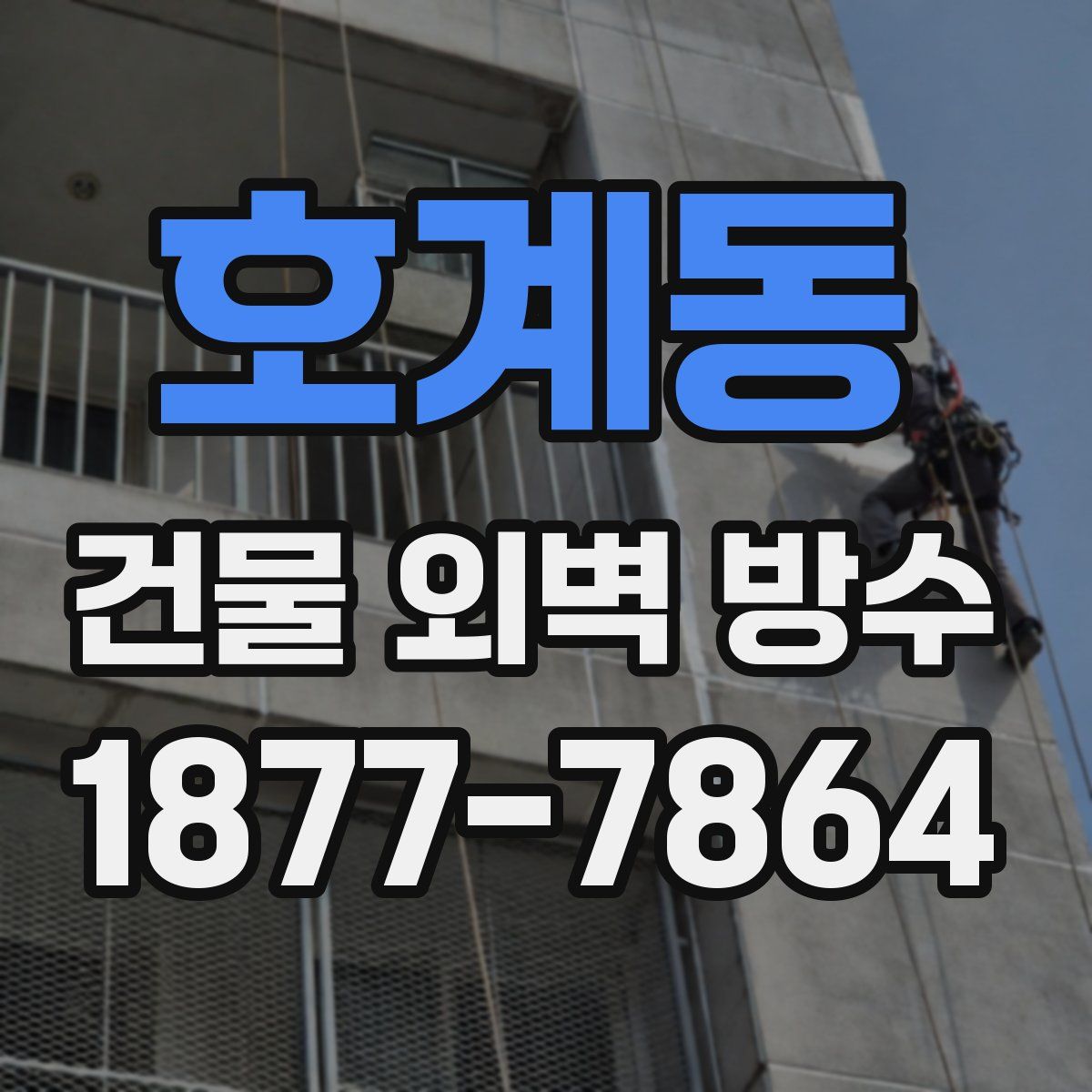 호계동 건물 외벽 방수