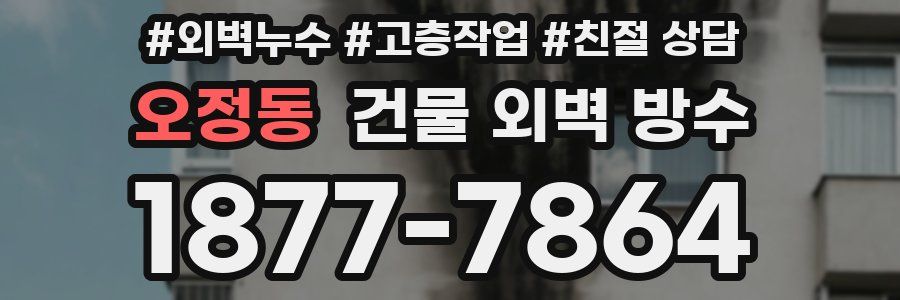 오정동 건물 외벽 방수