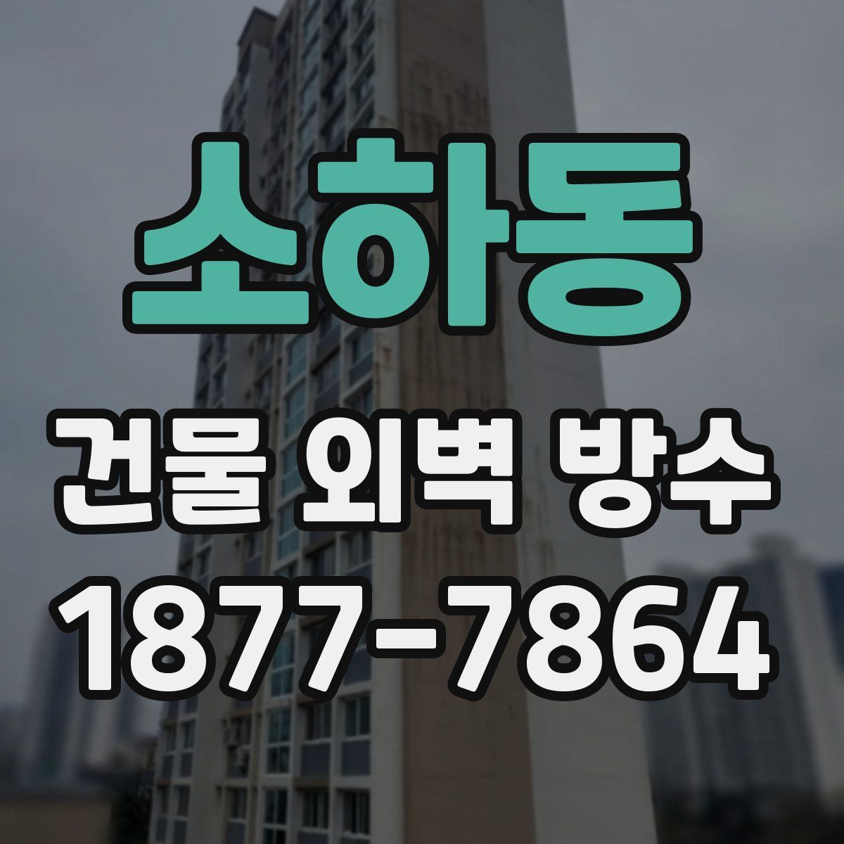 소하동 건물 외벽 방수