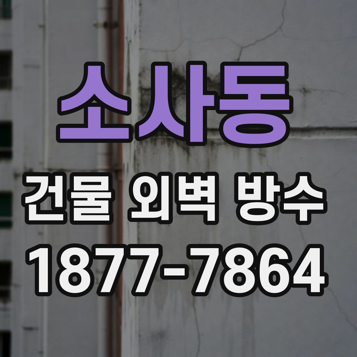 소사동 건물 외벽 방수