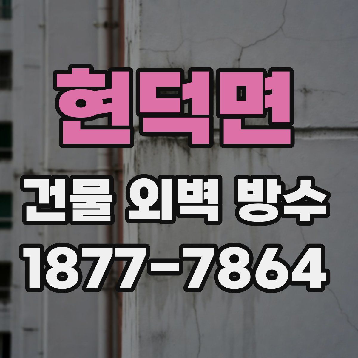 현덕면 건물 외벽 방수