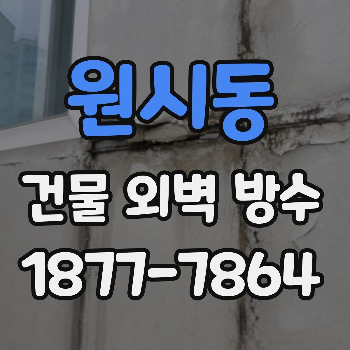원시동 건물 외벽 방수