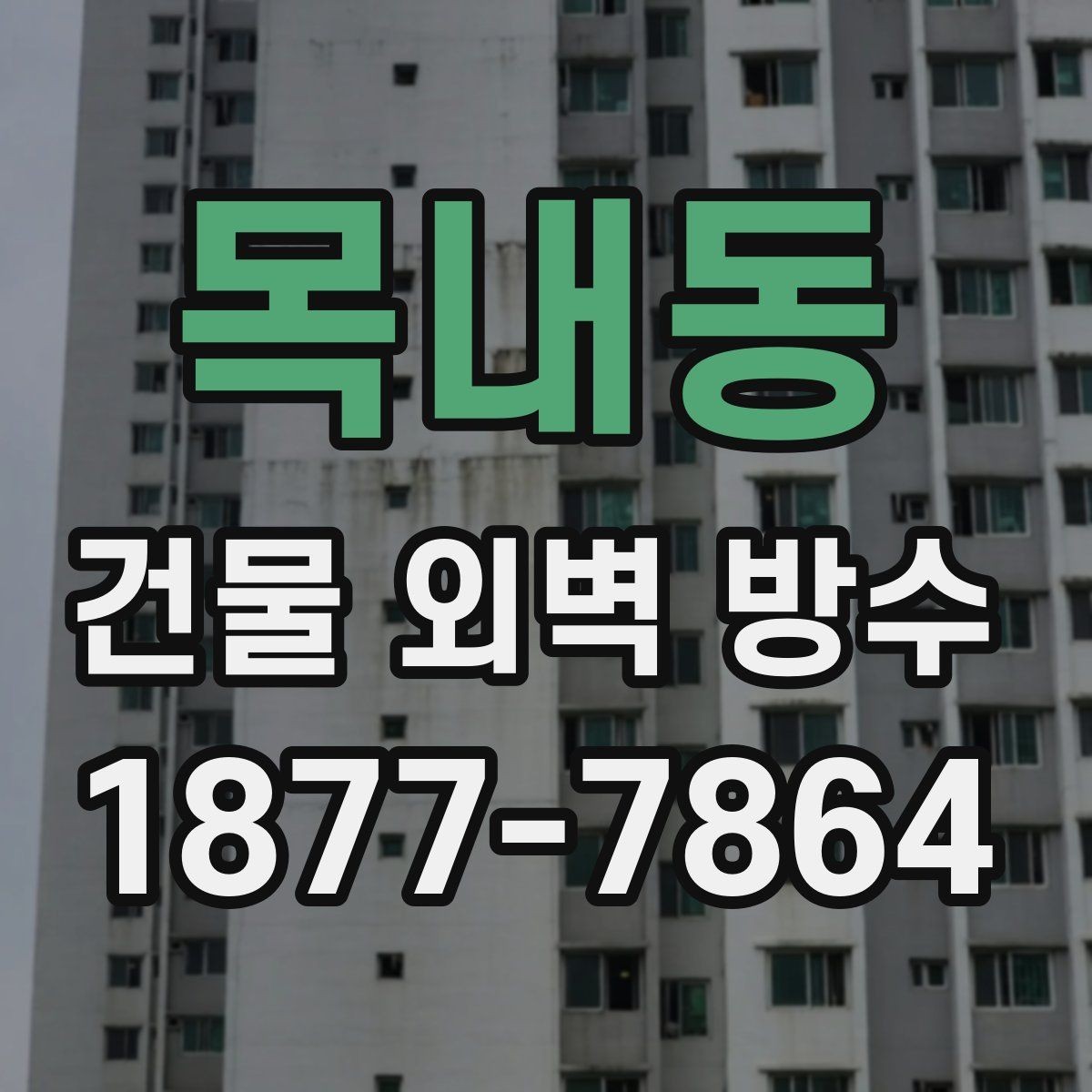 목내동 건물 외벽 방수 현장에서는 어떤 절차로 진행될까