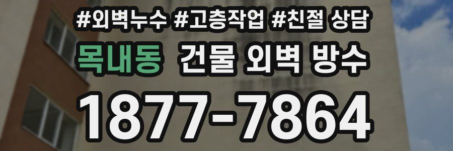 목내동 건물 외벽 방수