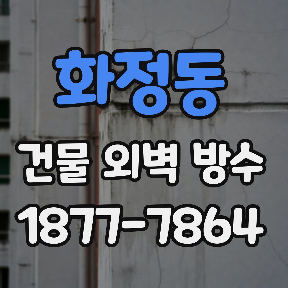 화정동 건물 외벽 방수