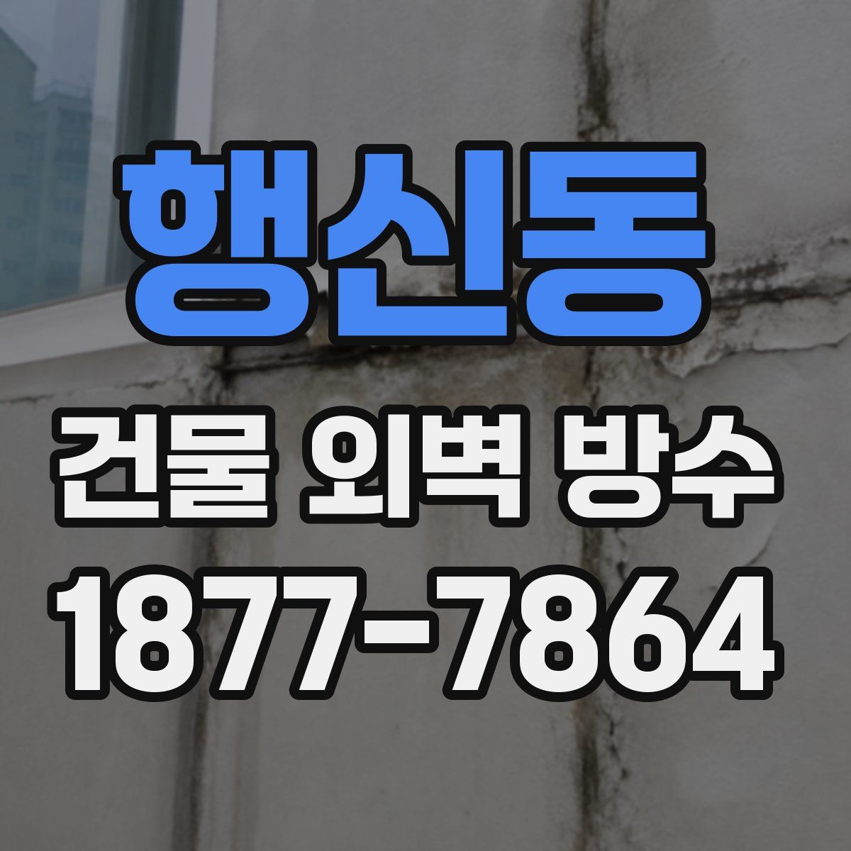 행신동 건물 외벽 방수