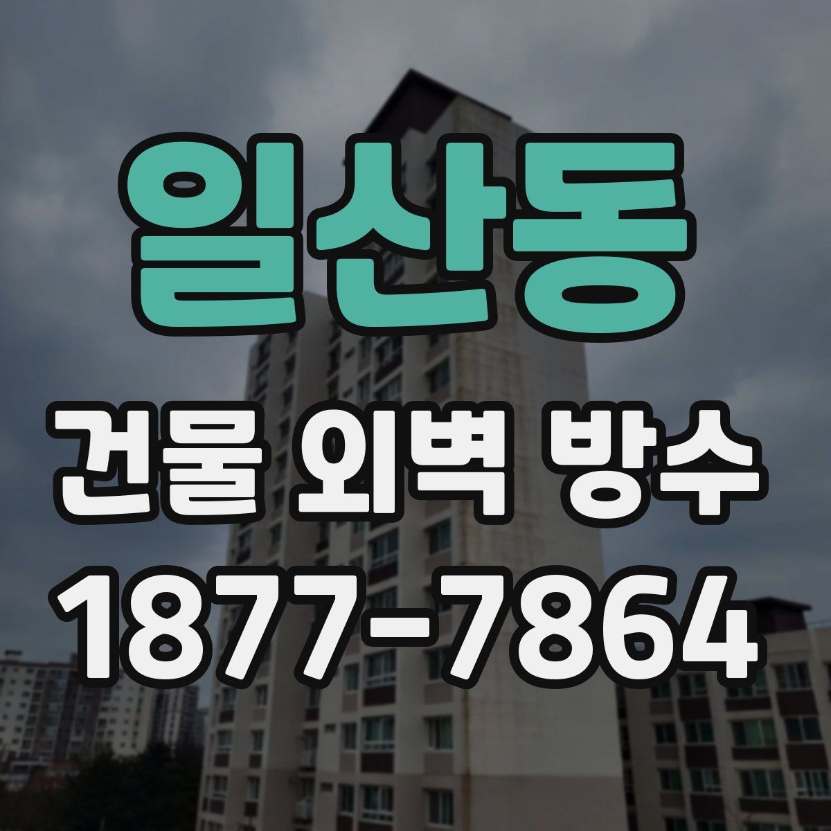 일산동 건물 외벽 방수