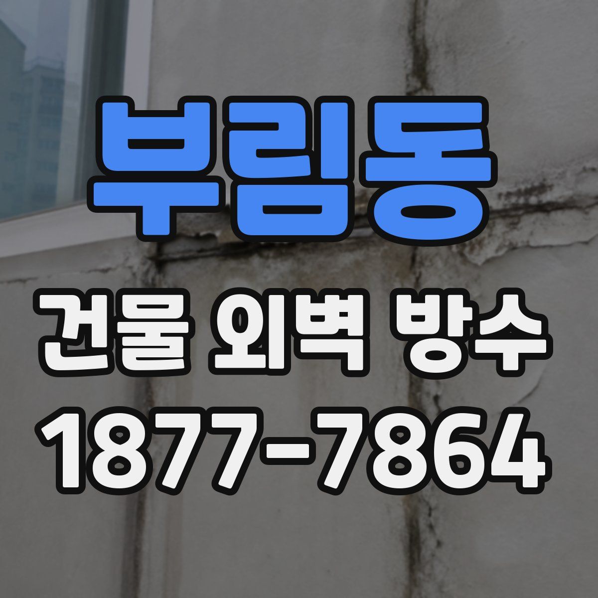 부림동 건물 외벽 방수