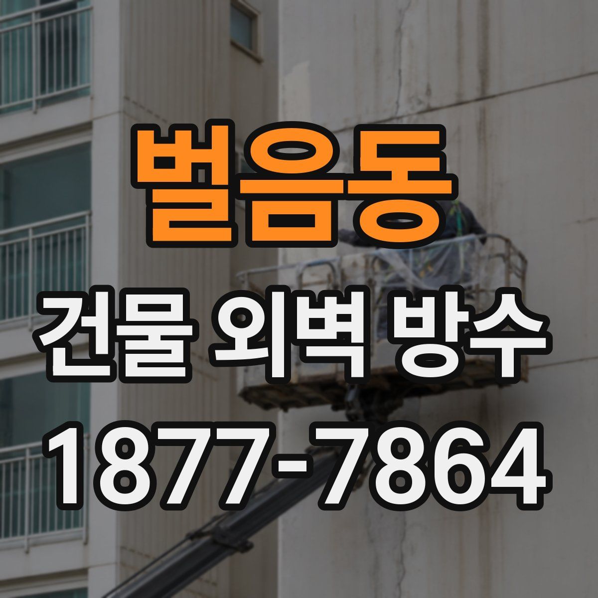 벌음동 건물 외벽 방수