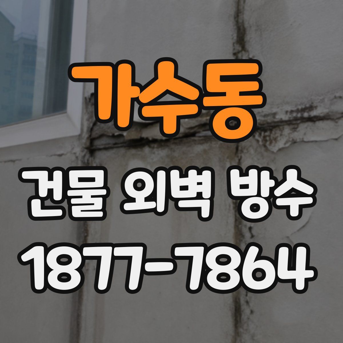 가수동 건물 외벽 방수