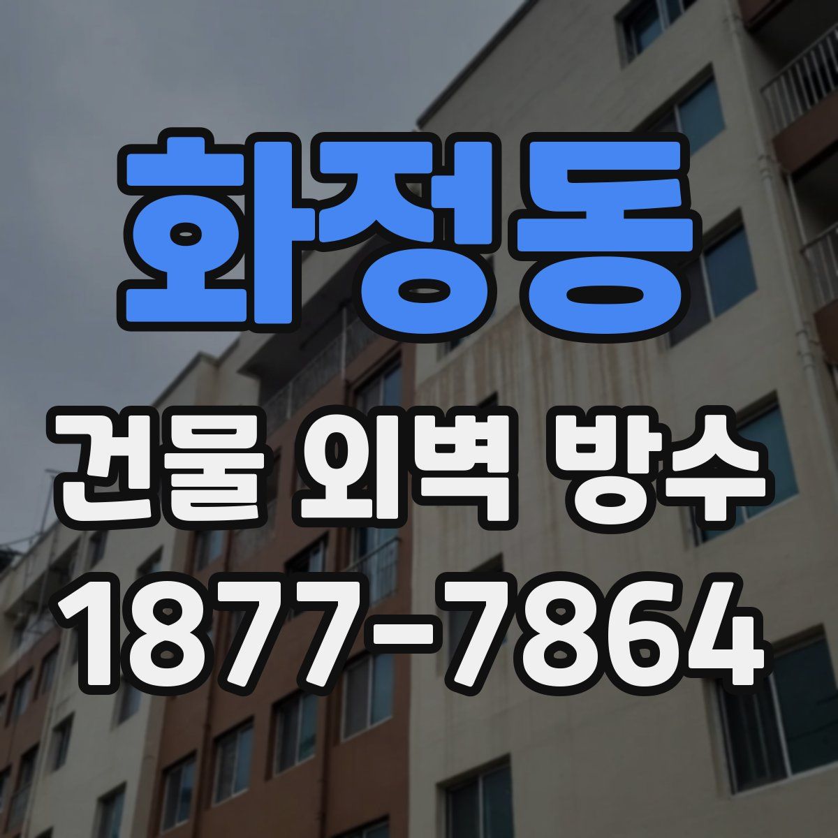 화정동 건물 외벽 방수