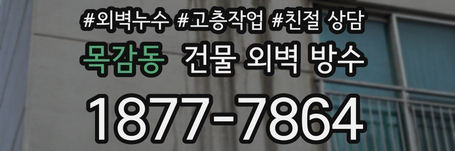 목감동 건물 외벽 방수